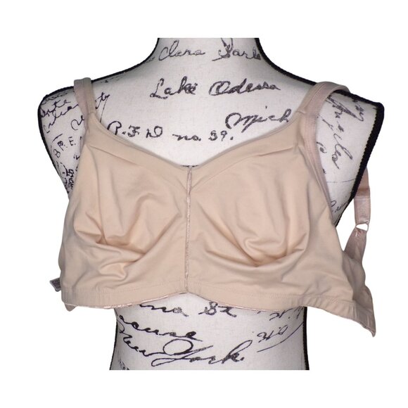 🆕WACOAL Awareness Full Unpadded Wireless Bra 38D Beige Nude #85276 - Picture 10 of 10